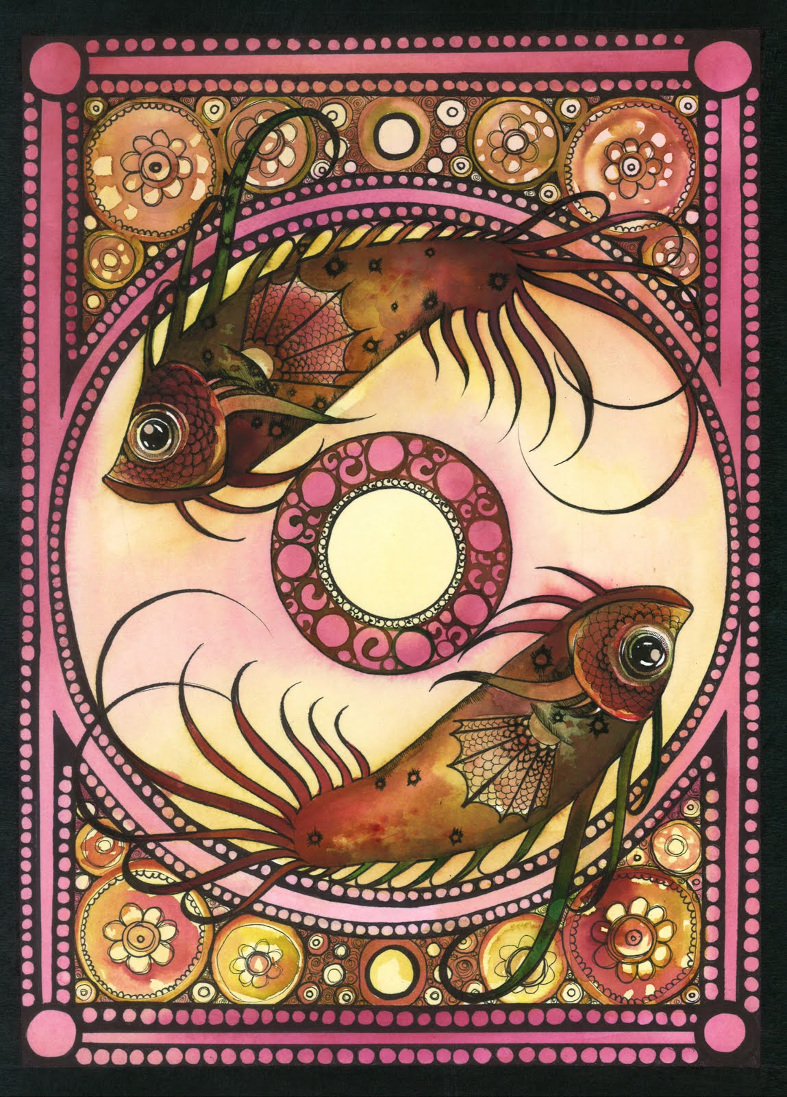 Art by Samantha DeCarlo Current Painting Pisces