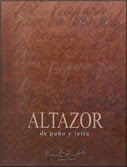 "ALTAZOR DE PUÑO Y LETRA", VICENTE HUIDOBRO