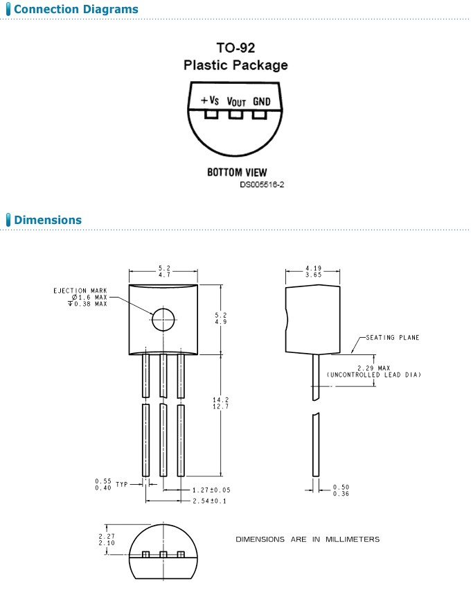Interface LM35 with 8051 ADC Electronics & Control Projects