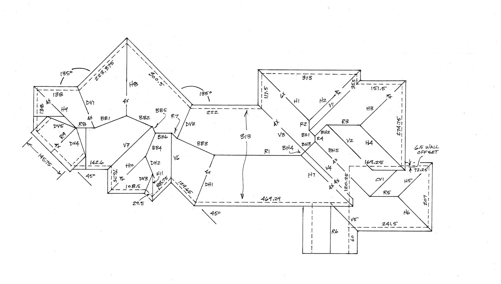 to Home of Will Holladay Roof framing