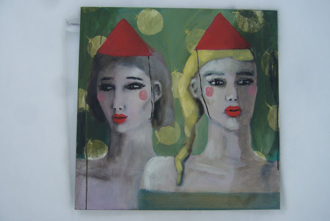 Peinture réalisée en janvier 2009. 60x60cm