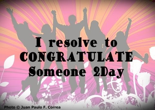 resolve2day resolve to congratulate someone today resolve2day resolve to congratulate someone today