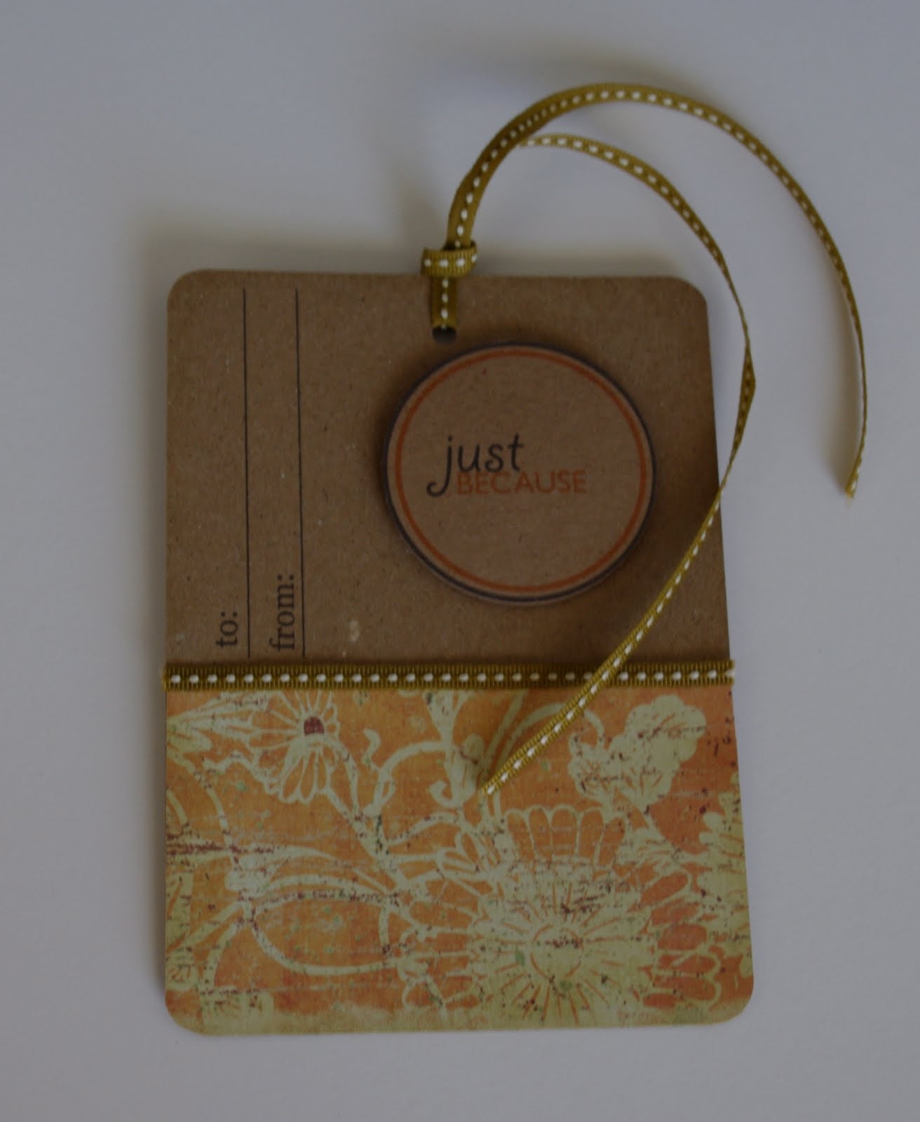 Creative "Try"als Craft Goody Bag Tag