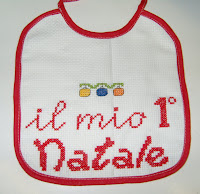 Schema punto croce il mio primo natale