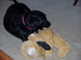 Sandie and her Easter Bunny