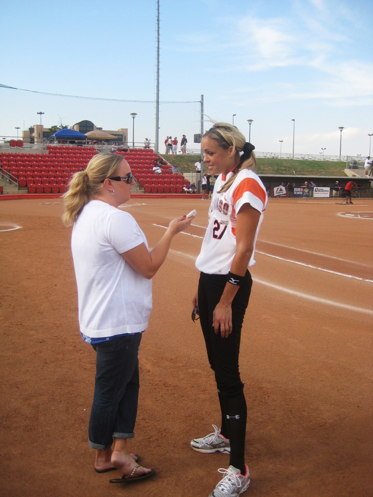 Jennie Finch couple