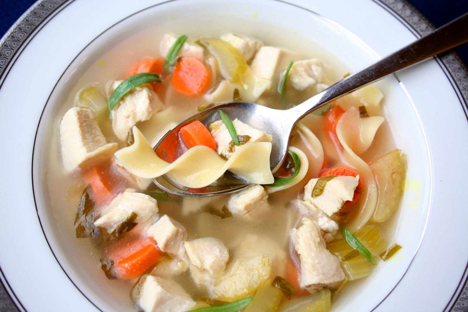 Lemon Tarragon Chicken Noodle Soup All Day I Dream About Food