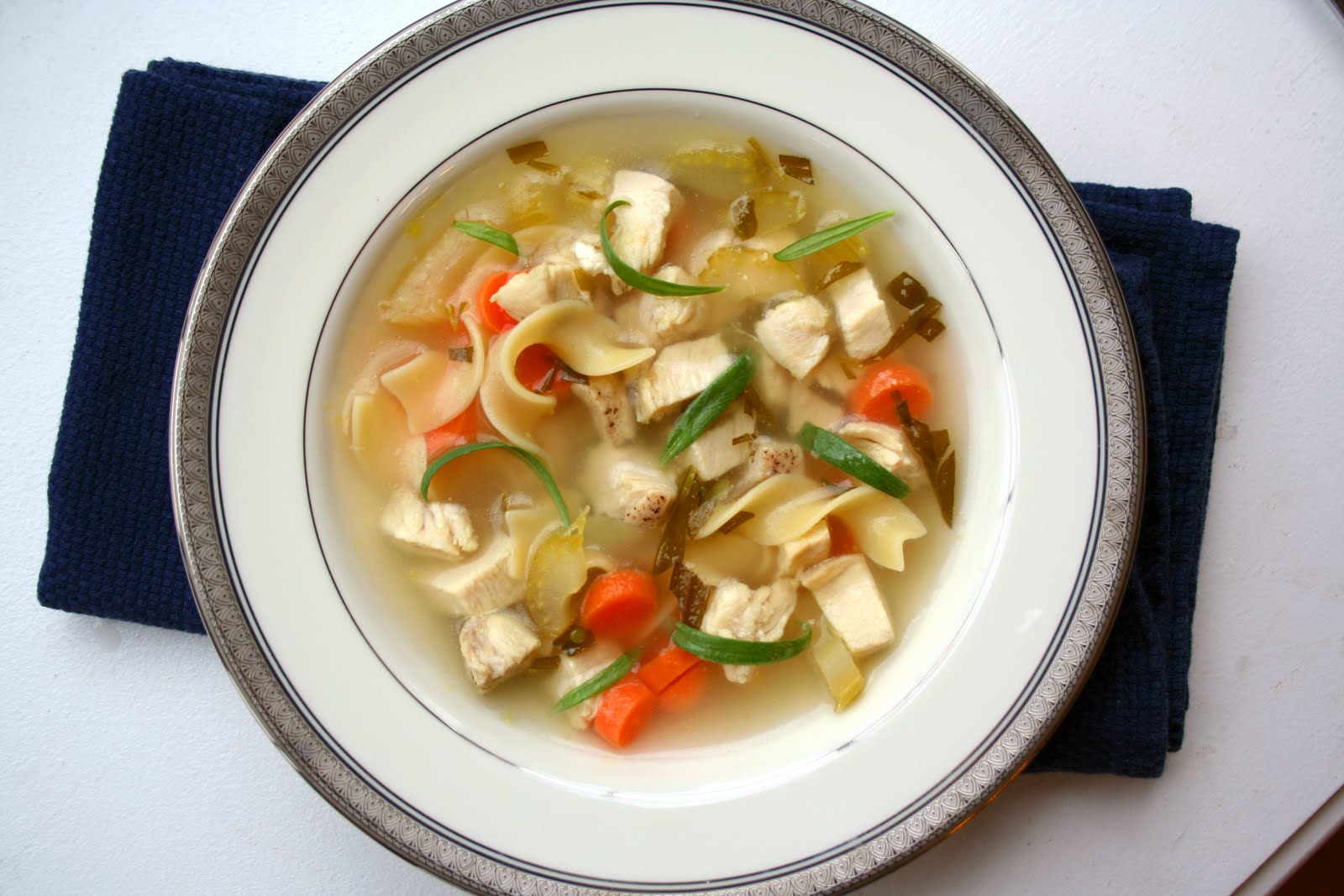 Lemon Tarragon Chicken Noodle Soup All Day I Dream About Food
