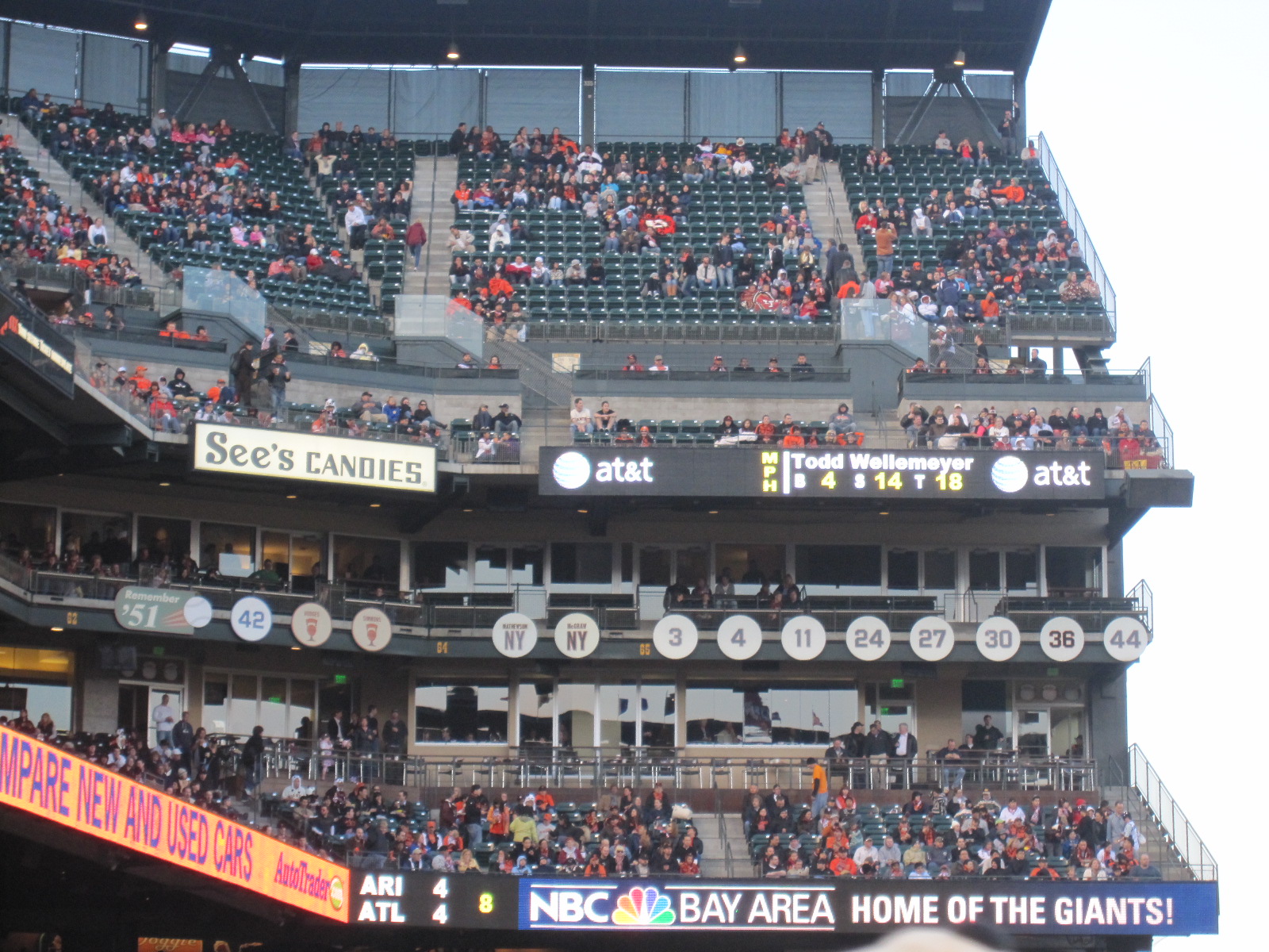 giants retired numbers