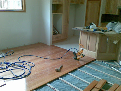 Building Our First House Progress 123 Timber Floor