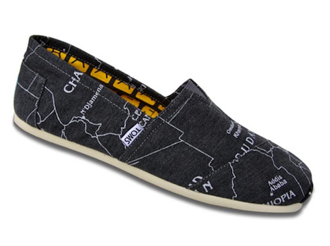   Toms Shoes Sold on Toms   Charity  Water Shoe Exclusive Limited Toms Shoe
