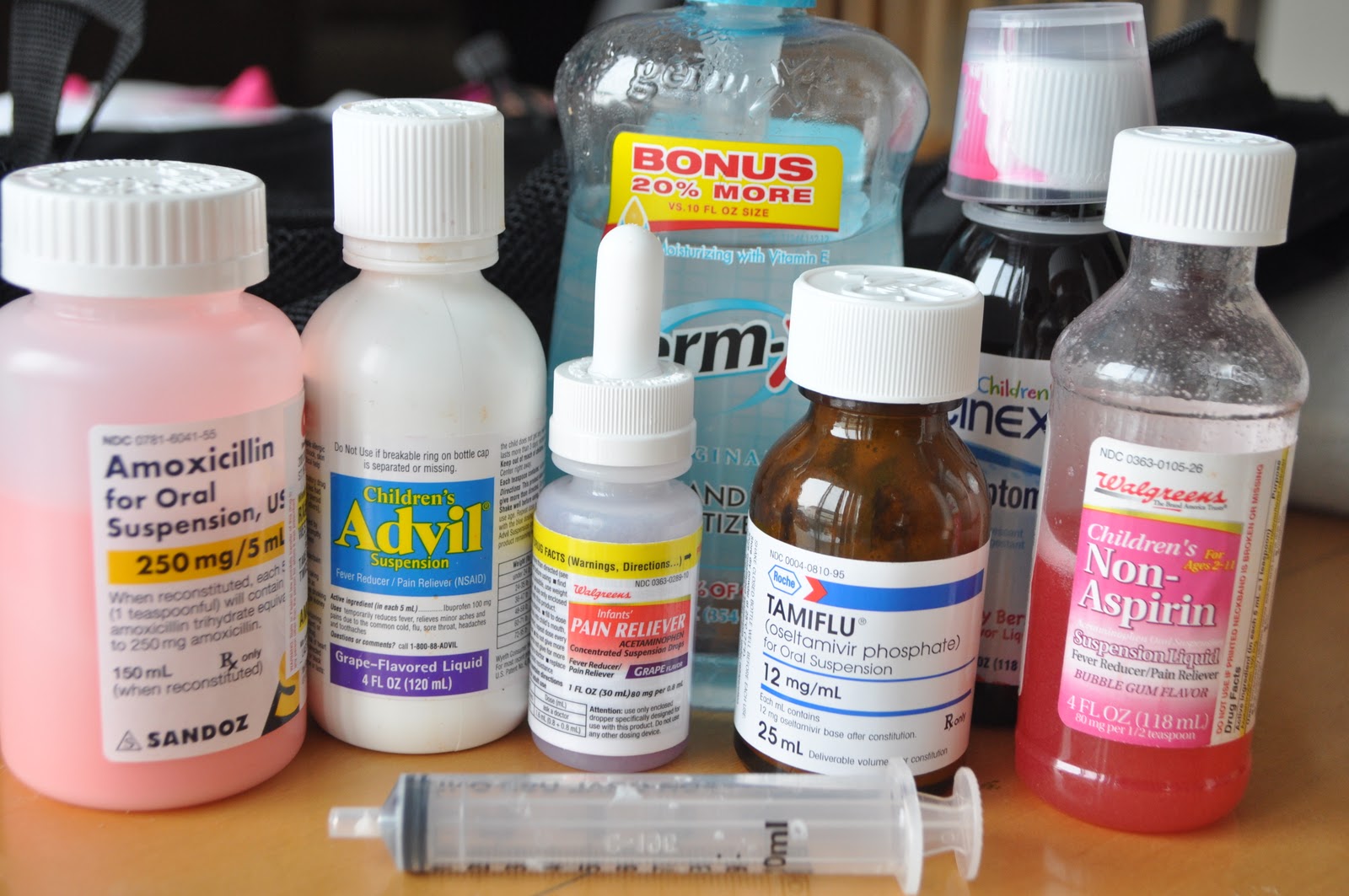 Party of 5 Strep Throat, Influenza, Flu B, Ear Infections, Sinuses