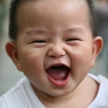 Chinese Kid Smiling