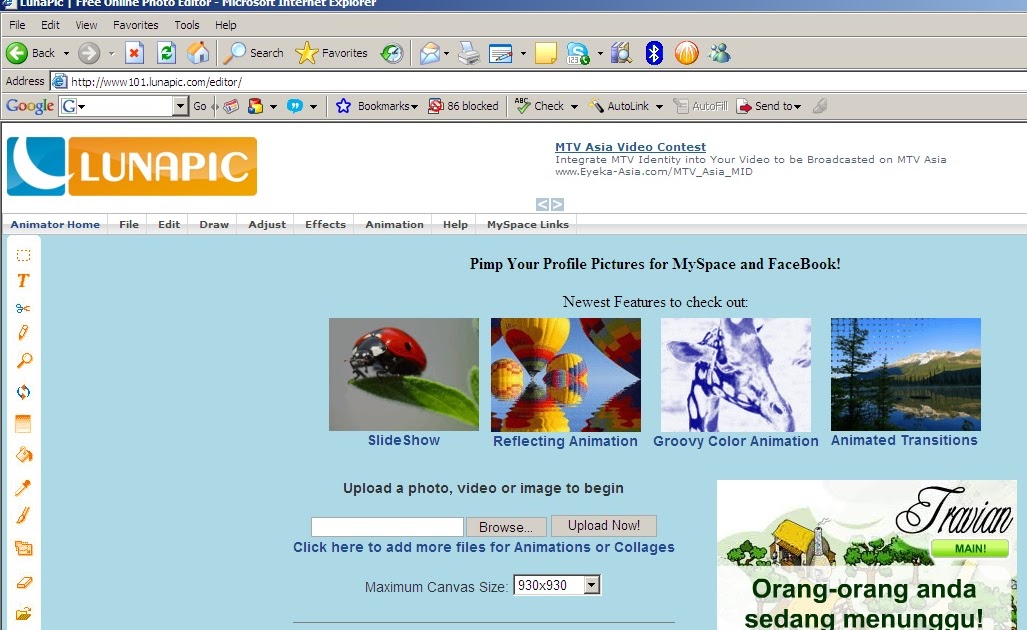 Dreamland LunaPic (Photo Editor)