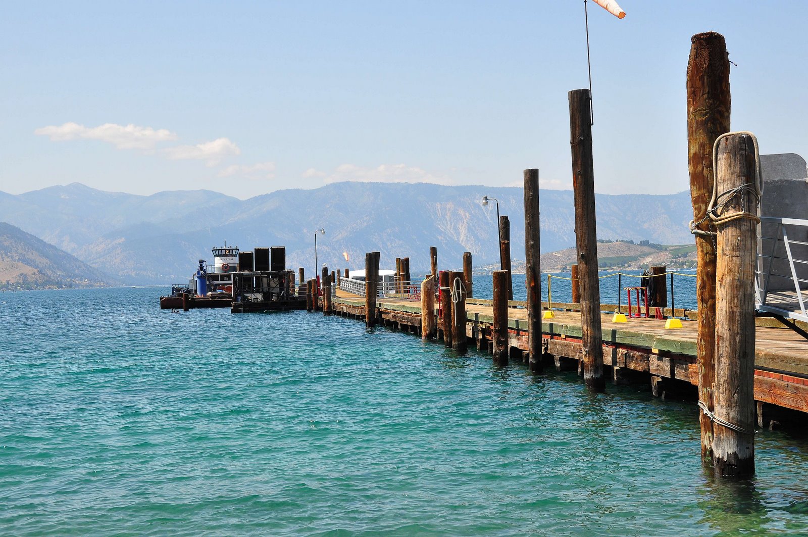 Nikon Sniper Lake Chelan Boat Dock