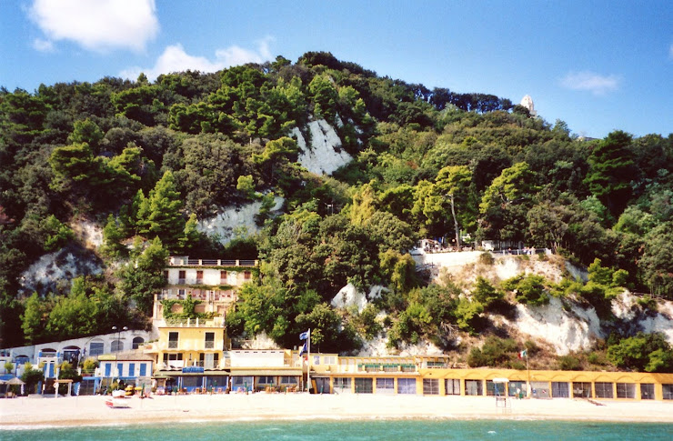 Strand von Sirolo.2, Conero-Halbinsel, Italien, 2008