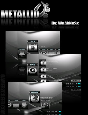 Metallio Psp Themes For 5.00