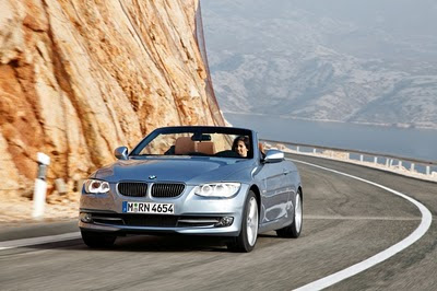 BMW 3-Series Convertible Test Road