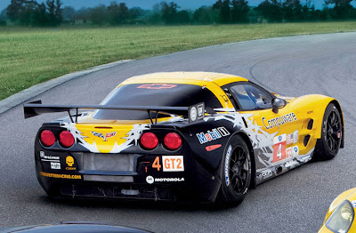 2010 Corvette C6.R Rear Angle View