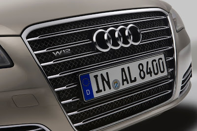 2011 Audi A8 L Grille View