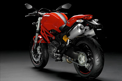 2012 Ducati Monster 796 Rear Side View