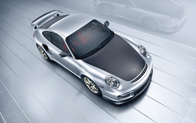 2011 Porsche 911 GT2 RS Overhead