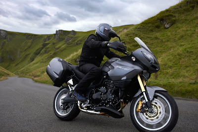 2010 Triumph Tiger Special Edition Action