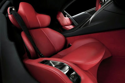 2011 Lexus LFA Seats