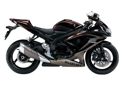 2010 Suzuki GSX-R750 Black Color