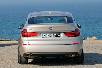 2010 BMW 535i Gran Turismo Rear View