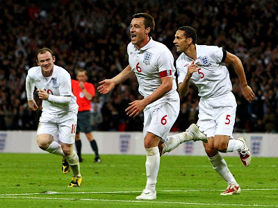 World Cup 2010 England Football Team Celebration