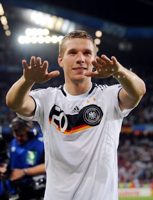 Lukas Podolski World Cup 2010 Football Picture