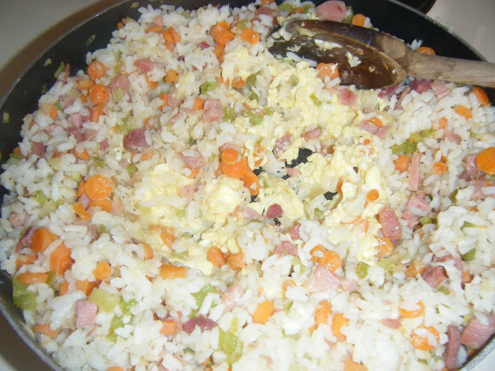 Happy Clean Living Recipe Fried Rice with Ham