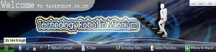 Technology Robot In Milenium