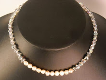 Fresh Water Pearls With Bali Silver & Czech Crystals