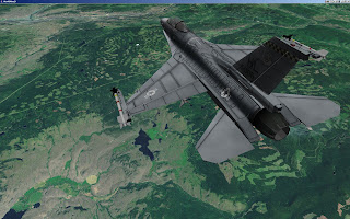 world wind java - symulator lotu f-16