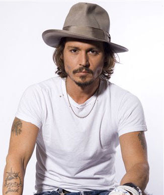 johnny depp married to. at the time was married to