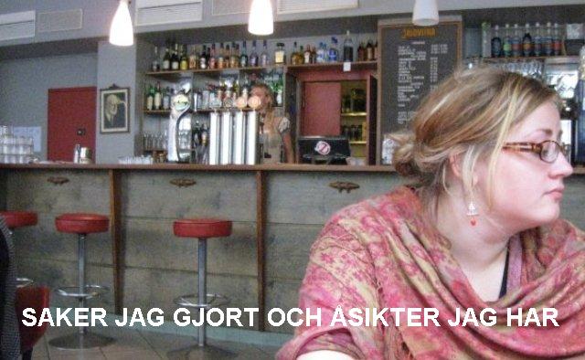 saker jag gjort och åsikter jag har