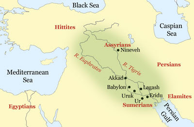 Map of Mesopotamia