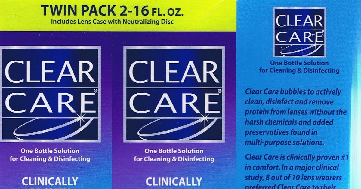 Science in Products Clear Care Hydrogen Peroxide Lens Cleaner