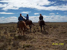 EL FINAL DE UN DIA DE CABALGATA