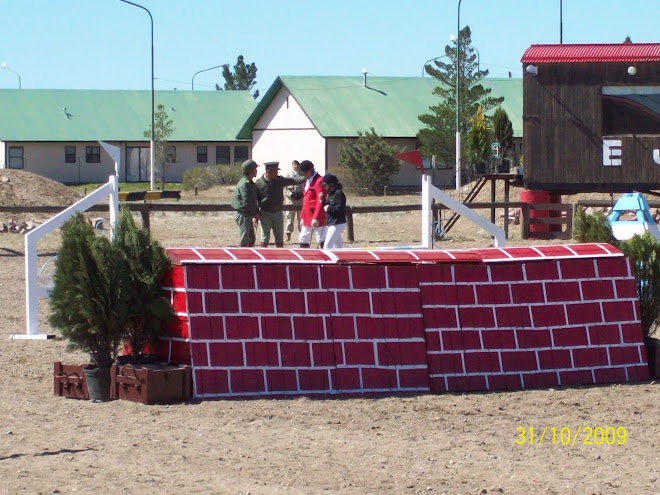 recorriendo la pista