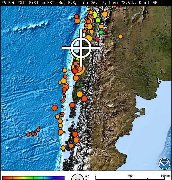 Chile earthquake 8 8 magnitude 2025