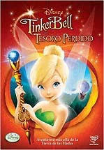 Tinkerbell y el tesoro perdido en blu- ray y dvd