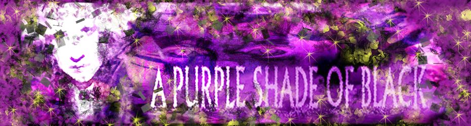 A PURPLE SHADE OF BLACK
