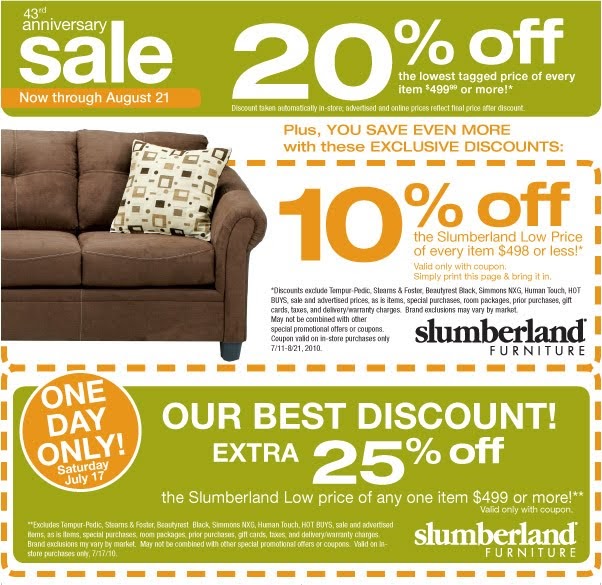 See Me Save Slumberland coupon