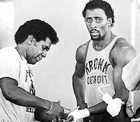 Thomas Hearns' jheri curls Thomas Hearns