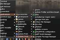antiX os System tools menu