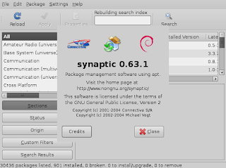 Synaptic package manager