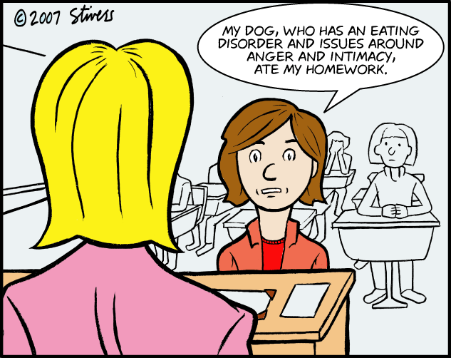 My homework